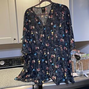 Torrid Disney Princess collection babydoll blouse Size 3x